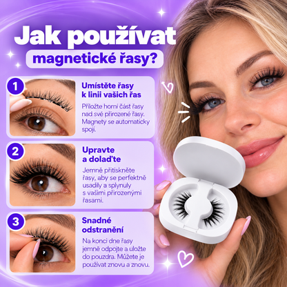 Eloura | Magnetické Řasy Bez Lepidla