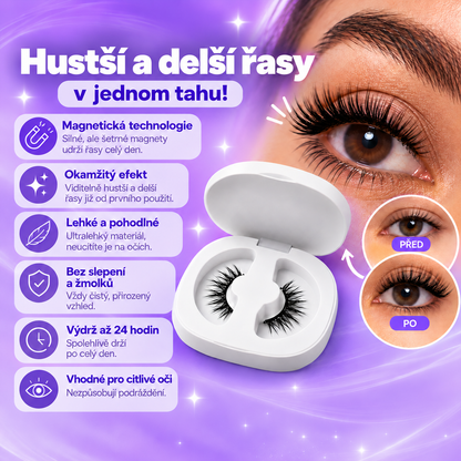 Eloura | Magnetické Řasy Bez Lepidla