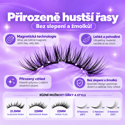 Eloura | Magnetické Řasy Bez Lepidla